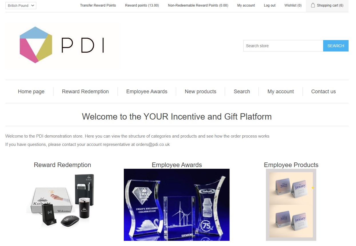 Company Christmas gift